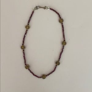 Garnet necklace